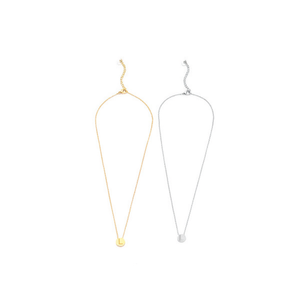 Collana con Ciondolo a Forma di Lettera L in Acciaio Inossidabile Angelina, Catena a Serpente, Gioiello Minimalista Unisex per Uso Quotidiano - Product Image 1