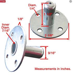 China Guangdong 17 Jahre Lenkrad Fabrik runde Metall Hardware-Buchse für grüne Möbel teile - Product Image 2