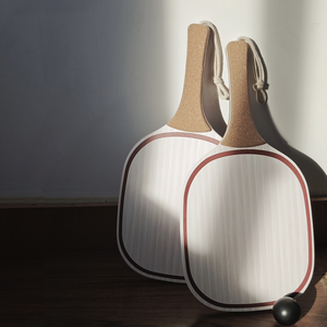 Strand En Achtertuin <span class=keywords><strong>Tennis</strong></span> Sport Games Strand <span class=keywords><strong>Tennis</strong></span> Rackets Set Premium Poplarwood Strand <span class=keywords><strong>Tennis</strong></span> Paddle Rackets - Product Image 6