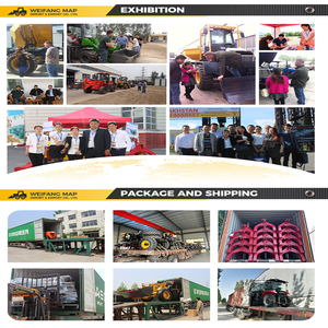 Nhỏ gọn mini trang trại 4WD phía trước xô loader khớp nối nhỏ Bánh Xe Tải zl16 với xẻng loader CE - Product Image 5