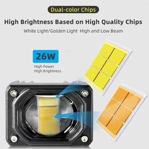 HyperLight U9 Plus 60W 12V motocicleta faro motocicleta 6000lm Motor foco Led conducción coche niebla punto cabeza Luz - Product Image 5