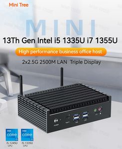 Nuc Mini PC Intel Core I7 1355U I5 1335U I3 1315U 4,0 4x4K UHD дисплей HD DP Win11 WIFI6 Mini PC DE Gaming - Product Image 2