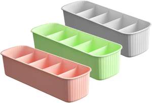 Boîtes de rangement en gros pour chaussettes et sous-vêtements avec couvercle pour tiroirs et placards - Product Image 2