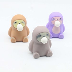 Jouets sensoriels anti-stress, adorable poupée animale en PVC, jouet à bulles à souffler, jouet à presser pour les enfants de 5 à 7 ans, Noël, Halloween - Product Image 5
