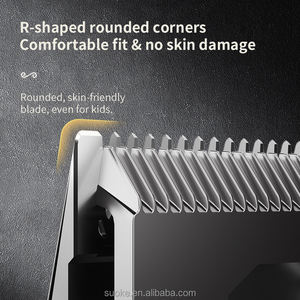 Set Professionale di Tagliacapelli Ricaricabile per <span class=keywords><strong>Uomo</strong></span>, Rasoio Elettrico, Accessori e Strumenti, Kit Dorato per Salone e Barbiere - Product Image 4