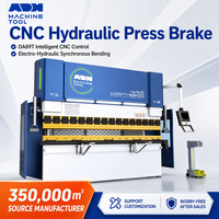 Presse plieuse hydraulique CNC 100T 125T 160T 200T 250T pour le pliage de tôles et la fabrication métallique