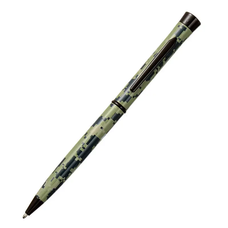 Caneta de ponta verde militar, caneta esferográfica de luxo da assinatura do presente