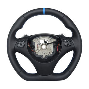 Volant de direction en cuir M Sport, nouveau design, en promotion, pour BMW E90 E91 E92 E93 Série 3 - Product Image 1