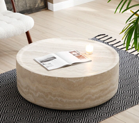 Table basse très vendue pour café, style naturel, ensemble de tables basses de luxe, ensemble de tables à thé chinoises