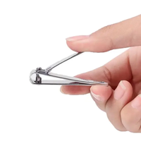 Nouveauté, set d'outils de manucure et de pédicure, coupe-ongles en acier inoxydable, lame incurvée pour bébés