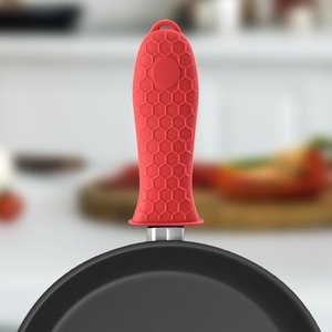 Poignée en silicone antidérapante et thermoprotectrice pour poêles en fonte, poignée en silicone pour poêles et casseroles - Product Image 3