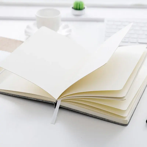 Long lanh nghệ thuật Máy Tính Xách Tay Vải Lanh bìa cứng nằm phẳng Cai Trị Dot dày máy tính xách tay cho các văn bản Tạp Chí - Product Image 2