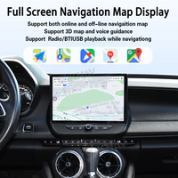 Autoradio Viknav 12 pouces à écran tactile pour Chevrolet Camaro 2016-2025 Lecteur multimédia Android Auto GPS Navigation CarPlay sans fil