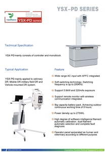 جهاز أشعة سينية بيطرية رقمي محمول 5.6 كيلو وات جهاز أشعة سينية مخصص رخيص بسعر الجملة - Product Image 6