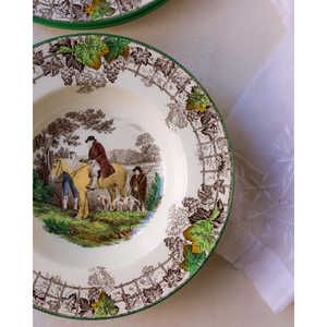 Ensemble de trois assiettes en céramique Byron, vaisselle en porcelaine, service de table en grès, style de design européen pour les hôtels - Product Image 5