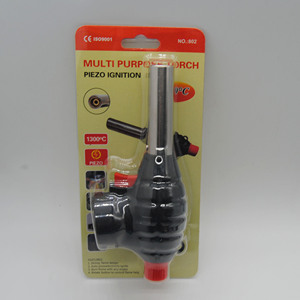 Hot-bán xách tay công suất cao Hàn ngọn đuốc màu xanh ngọn lửa bơm lại Windproof tay kim loại butan ngọn đuốc nhẹ hơn bút ngọn đuốc butan - Product Image 5