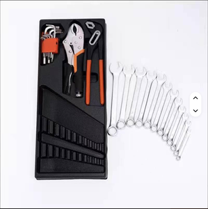 Three-Layer Foldable Chrome Vanadium Steel <b>Tool</b> <b>Box</b> Combination Set 85-Piece Hand Machine Repair Sleeve OEM 3-Year Warranty PL-8 - Product Image 5