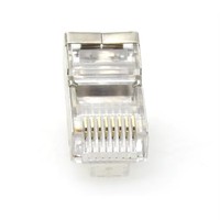 Konektor Jack terdaftar Ethernet Cat6 Cat 5e 8P8C kabel Patch Rj45 berpelindung Usb ke RJ45