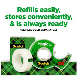 Scotch Tape 119 , 1/2 pulgadas x 800 pulgadas, 1 núcleo dispensador, <span class=keywords><strong>transparente</strong></span> y <span class=keywords><strong>transparente</strong></span> 144 rollos/caja - Product Image 5