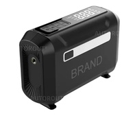 DC12V haute pression en plastique jauge gonfleur de pneu portable numérique gonfleur de pneu voiture compresseur d'air automatique sans fil