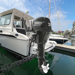 Moteur à essence 4 temps 20 CV, état neuf, moteur pour petit bateau avec promotion de prix à durée limitée - Product Image 1