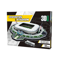 85 pièces de puzzle en mousse 3D à assembler soi-même, stade de la Juventus, pour enfants