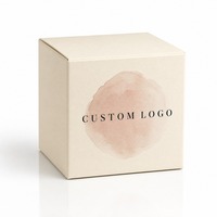 Boîtes à bougies entièrement personnalisées avec votre logo imprimé pour l'emballage de cadeaux de bougies en gros