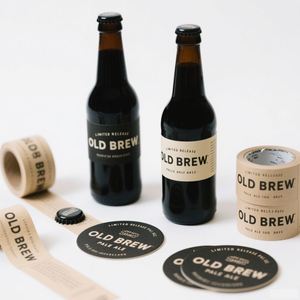 Étiquette transparente imperméable à l'eau logo autocollant en vinyle impression - Product Image 5