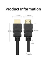 Günstige Premium 2K 1080P 3D beste 4k HDMI-Kabel Kablo Cabo Stecker zu Stecker vergoldet V1.4 HDTV-Kabel 1,5 m 3m 9m 20m 30m