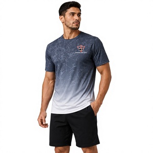 Camiseta Deportiva Premium para Hombre, Manga Corta, Cuello Redondo, Diseño Abstracto, Ligera, para Entrenamiento y Uso Diario - Product Image 4