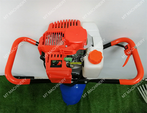 Wholesale 63CC Petrol <b>Post</b> Hole <b>Digger</b> Drill Borer Fence Extension Auger Bits Tree Planting Earth Auger Machine - Product Image 4