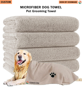EYX Factory Wholesale <strong>Microfiber</strong> <strong>Towel</strong> for Drying Dogs Super Absorbent and Soft Pet Grooming <strong>Towels</strong> for Dog <strong>Bath</strong> Supplies - Product Image 1