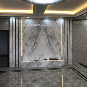 Fábrica de China, venta al por mayor, aspecto de mármol Uv, remodelación de interiores para el hogar, 2M, 3Mm, hoja de mármol de Pvc Uv, Panel de pared, tablero de decoración de pared de Tv - Product Image 2
