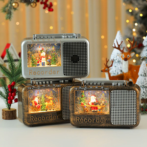 Radio Creativa Luminosa con Musica, Luce Notturna per Regali di <span class=keywords><strong>Natale</strong></span>, Decorazioni per Fidanzate e Bambini - Product Image 3