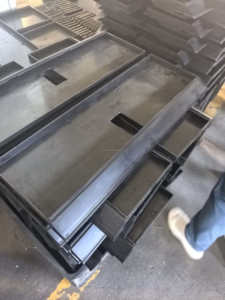 Promotion : Grille <span class=keywords><strong>d</strong></span>'aération murale noire en plastique technique et PVC pour fermes avicoles, garantie 1 an - Product Image 2