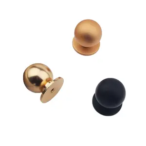 פרופיל ידית ידיות ארון Knob ריהוט ידית & Knob עגול צורת אלומיניום אלומיניום סגסוגת, אלומיניום סגסוגת מודרני 30-40 ימים