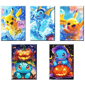 Premium High Quality <strong>Pokemoned</strong> Hand-drawn Themed Items Collectible <strong>Cards</strong> Mascot Vintage Pack Mega Dream Blind Boxes Board Games - Product Image 3