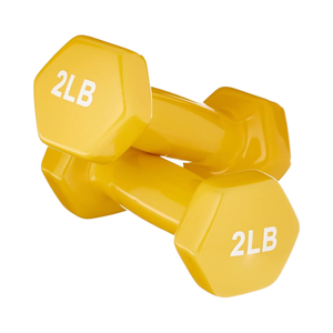 <span class=keywords><strong>Haltères</strong></span> en acier de haute qualité pour le fitness à domicile, <span class=keywords><strong>poids</strong></span> à main enduits de vinyle avec logo personnalisé pour <span class=keywords><strong>Amazon</strong></span> Basics - Product Image 3