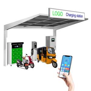 Nhanh Trạm Sạc Pin trạm trao đổi, 48V-72V Pin tương thích Phát hiện thông minh năng lượng mặt trời thế hệ - Product Image 1