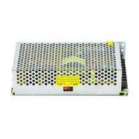 Alimentation LED MFW 220V/110V 12VDC 6A, convertisseur DC-DC, boîtier en acier inoxydable pour usage industriel, certifié CE RoHS, garantie 2 ans, S-200-24