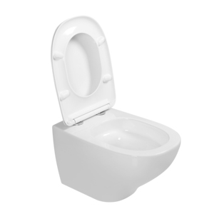Nouveauté Articles sanitaires Toilette suspendue bon marché Toilette de salle de bains Toilette Tornado P Piège à cuvette suspendue au mur pour hôtel - Product Image 3