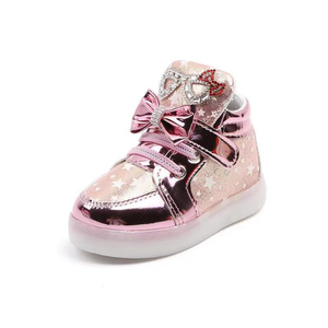 RTS Girls' LED <b>Shoes</b> Spring New Girls' <b>Soft</b>-soled Sneaker-sided Casual Children's Lights <b>Shoes</b> - Product Image 6