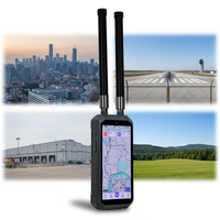 Détecteur FPV UAV portable 900 MHz, 1,2 GHz, portée de détection de signal 1 à 3 km, système d'alarme, détection et positionnement d'UAV sur plus longue distance