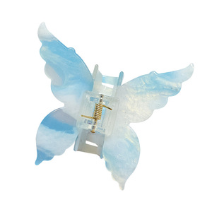 Inspiré coréen Ins Wind cheveux décolorés attrape les pinces à cheveux papillon de la fille douce en gros - Product Image 1