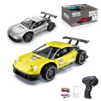 Voiture de course électrique RC super rapide 2,4 GHz à l'échelle 1/24, modèle sport en métal pour enfants et adultes