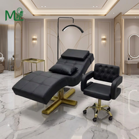 Table de massage traditionnelle en bois pour cils, spa, salon, soins du visage, lit de beauté portable incurvé pour cils, salle de sport, hôtel