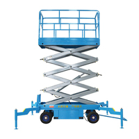 JUELI 10m 12m 14m 18m 300Kg 1T 2T Capacité de travail aérien Ciseaux mobiles électriques Tables élévatrices hydrauliques Manlift plate-forme mobile