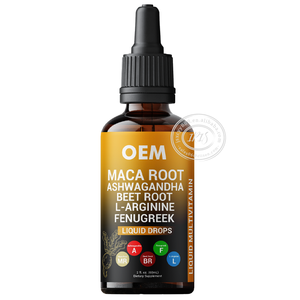 Oem Organische Maca Wortel Extract Poeder Minerale Vloeibare Druppels Maca Ashwagandha Supplement Vloeibare Multivitamine Druppels Met Bietenwortel - Product Image 2