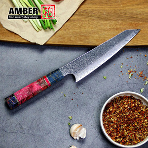 มีดทำครัวดามัสกัส8นิ้วทำมือมีดทำครัวญี่ปุ่น VG10กล่องของขวัญมีดเชฟเหล็กดามัสกัสร้อนแรง - Product Image 4