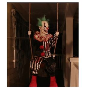Accessoires électromécaniques debout pour Halloween Maison hantée Chambre secrète <span class=keywords><strong>bar</strong></span> décorer accessoires balançoire <span class=keywords><strong>clown</strong></span> - Product Image 6